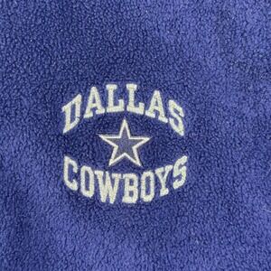 Iron Knights Dallas Cowboys Fleece Jacket Mens 3XL Blue Full Zip NFL Sportswear